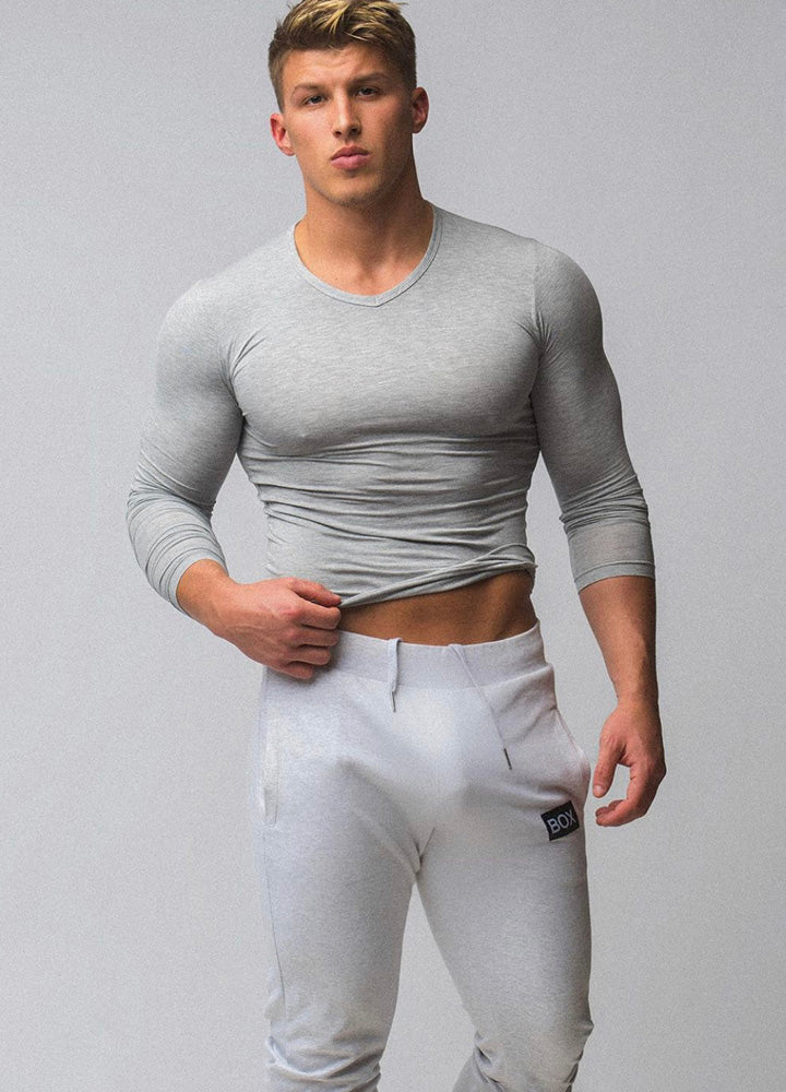 Super Soft Grey Track Pants / Grey