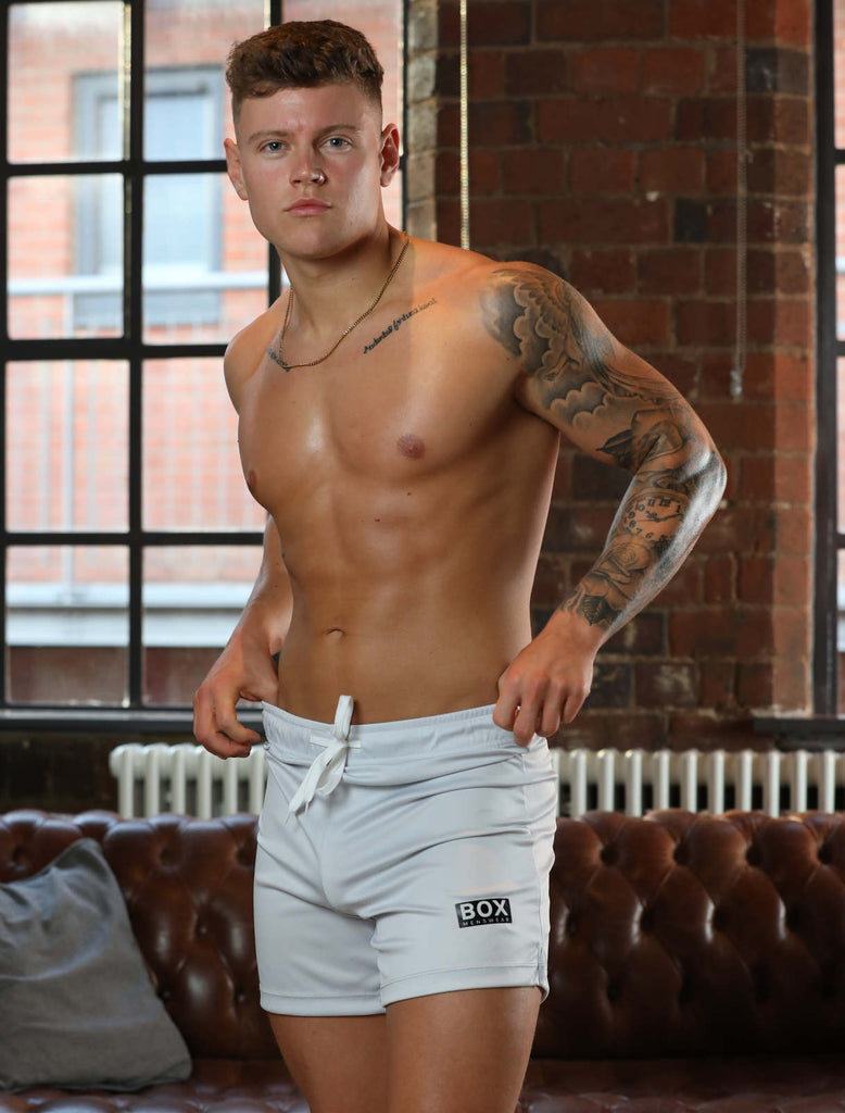 All Over Mesh Boxers - White