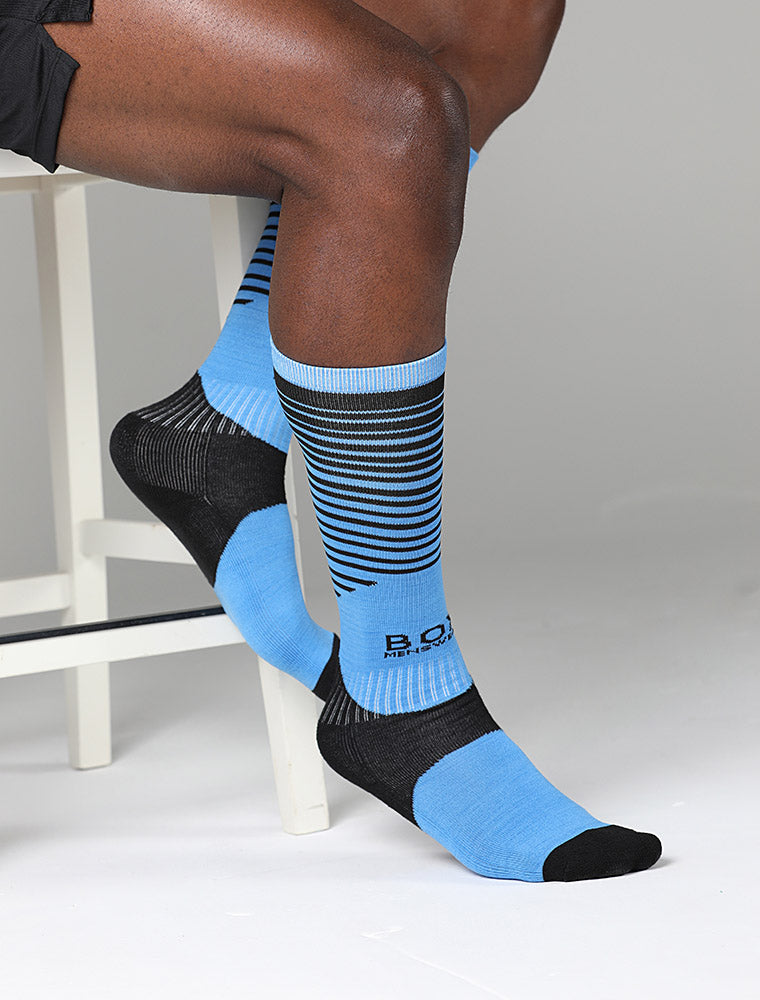 Action Blue Football Socks