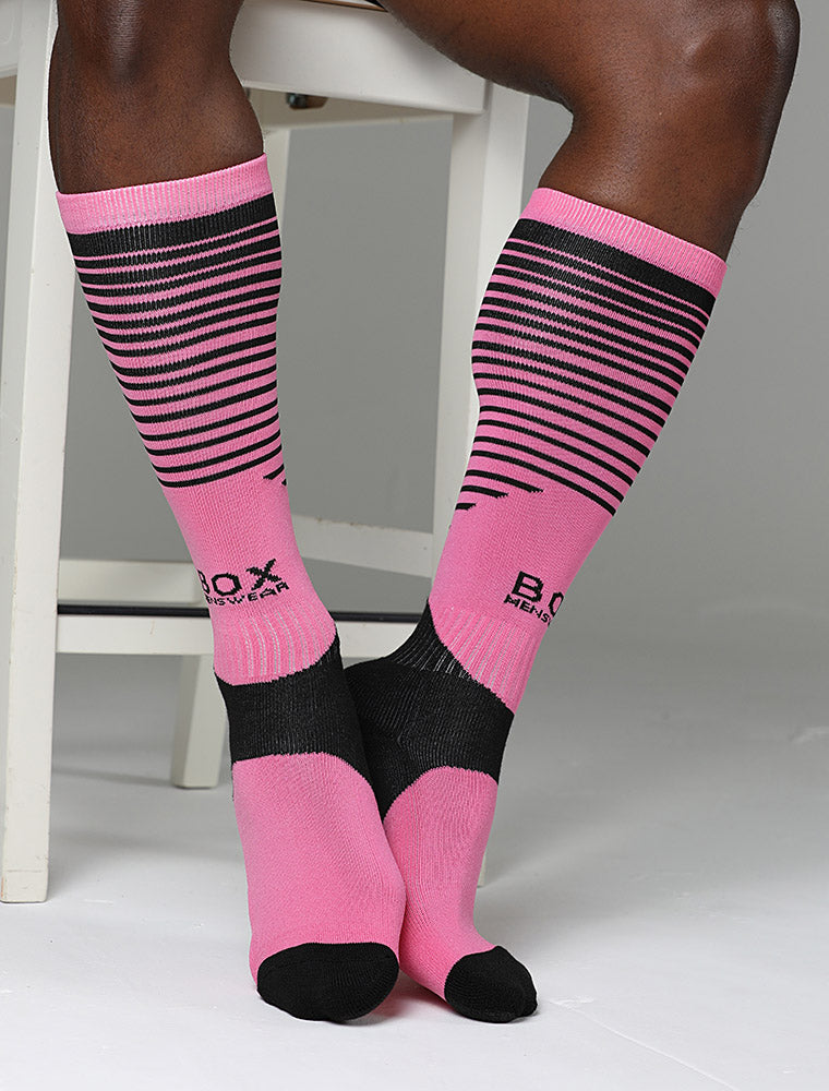 Action Pink Football Socks