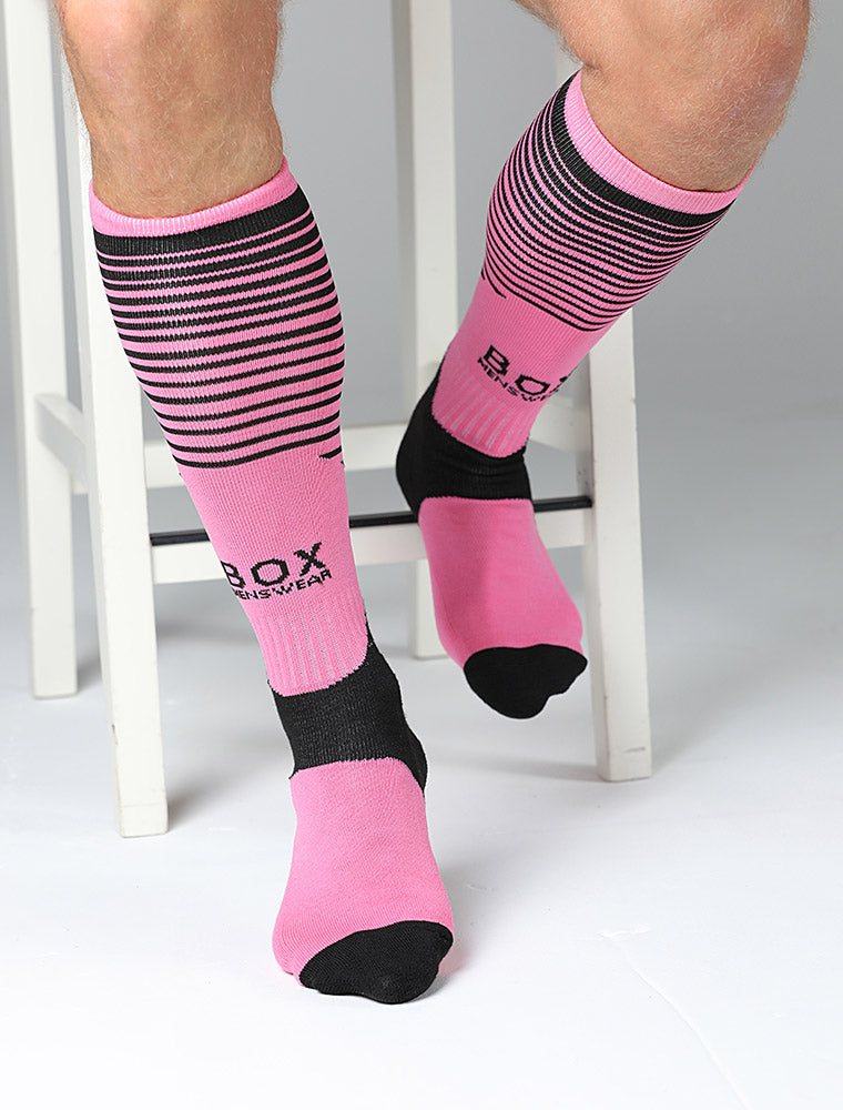 Action Pink Football Socks