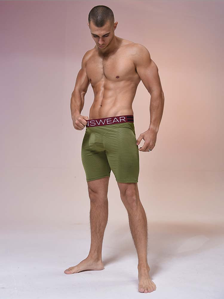 Compression Shorts - Military Green
