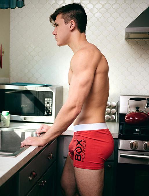 The Fit Thomas Red Bulge boxer shorts briefs