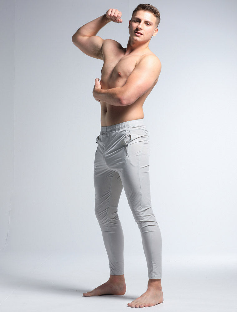 Lightweight Performance Fitted Joggers / Light Stone